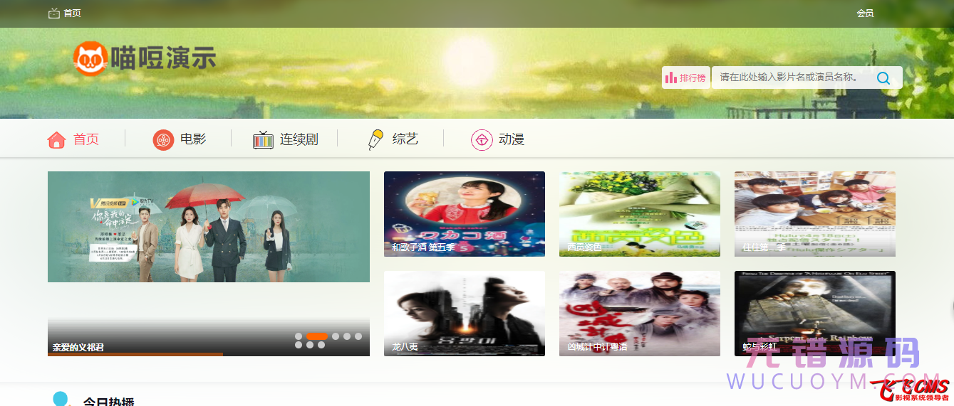 三十四套套飞飞CMS影视站模板下载