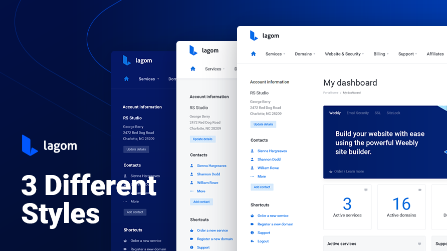 WHMCS主题Lagom v.2.1.2全解密