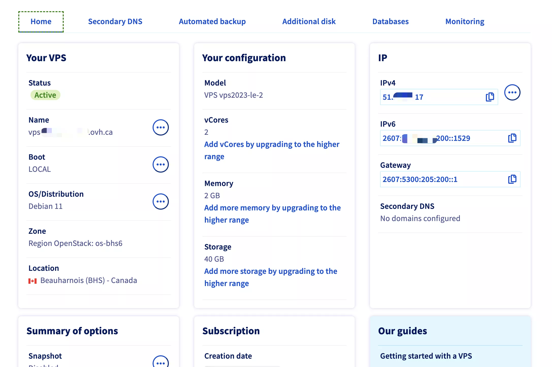 OVH限量款VPS（AMD EPYC-Milan）测评