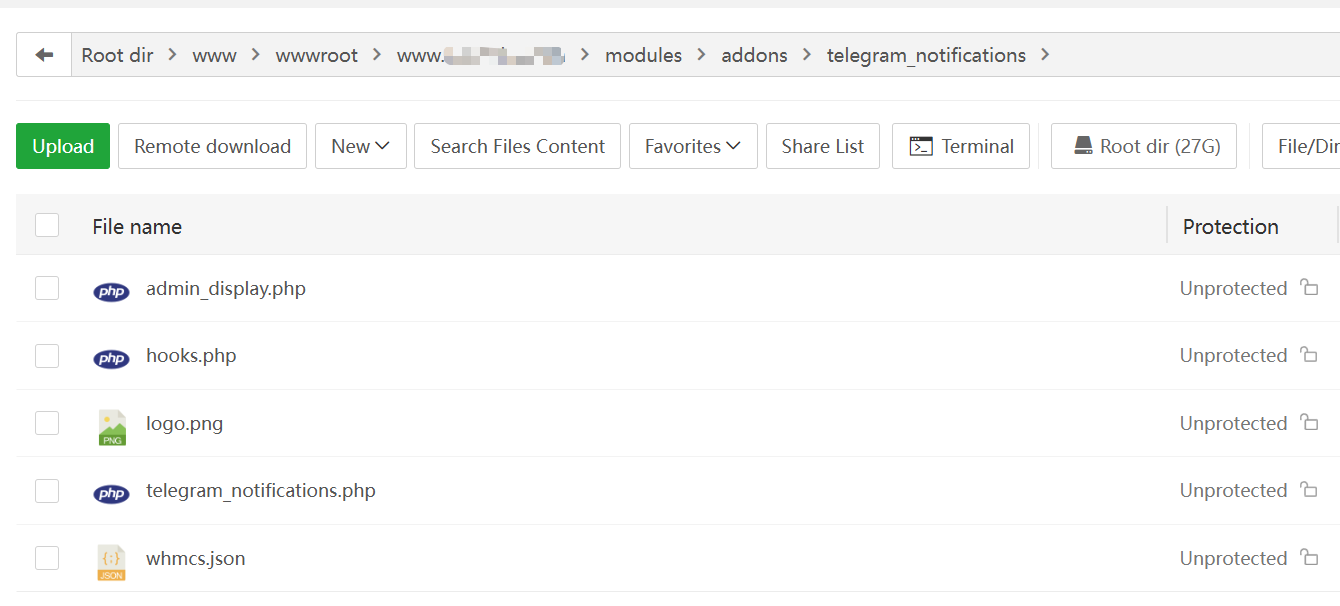 WHMCS最新Telegram通知插件