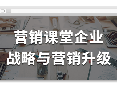 营销课堂企业战略与营销升级