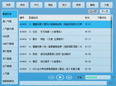 软件推荐[Windows]一个非常不错的音乐宝盒，音乐免费下载神器