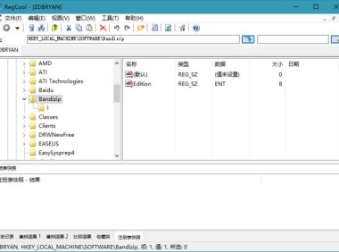 #Windows#注册表编辑工具_RegCool v1.318_绿色单文件