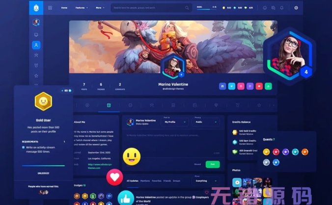 Vikinger模仿Twitter的高价值主题v1.64中文汉化版WP社区主题模板
