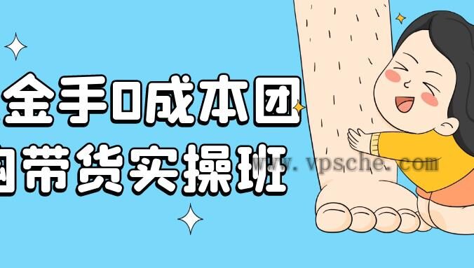 点金手0成本团购带货实操班
