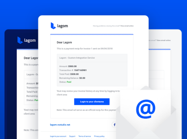 Lagom Email Template v1.1.2