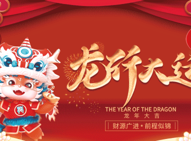 祝大家龙年大吉，财运亨通~