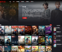 MacCms(苹果CMS)仿Netflix奈飞模板