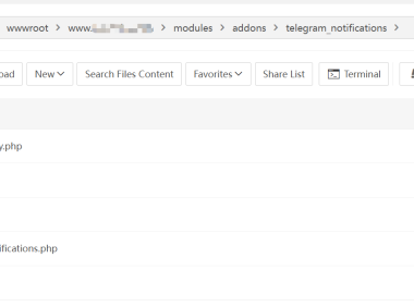 WHMCS最新Telegram通知插件