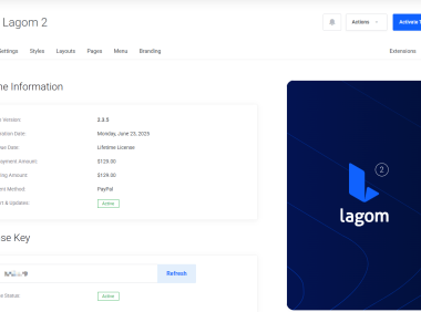 WHMCS 最好的主题 Lagom 2.3.5 Nulled  下载